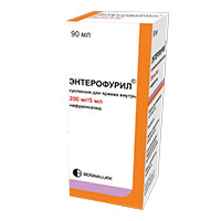 ЭНТЕРОФУРИЛ сусп. (фл.) 200мг/5мл -  90мл 1 шт.