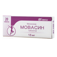 МОВАСИН таб 15мг 20 шт.