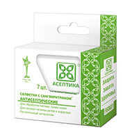 САЛФЕТКИ антисептические спиртовые 13.5х18.5см 10 шт.