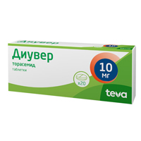 ДИУВЕР таб 10мг 20 шт.