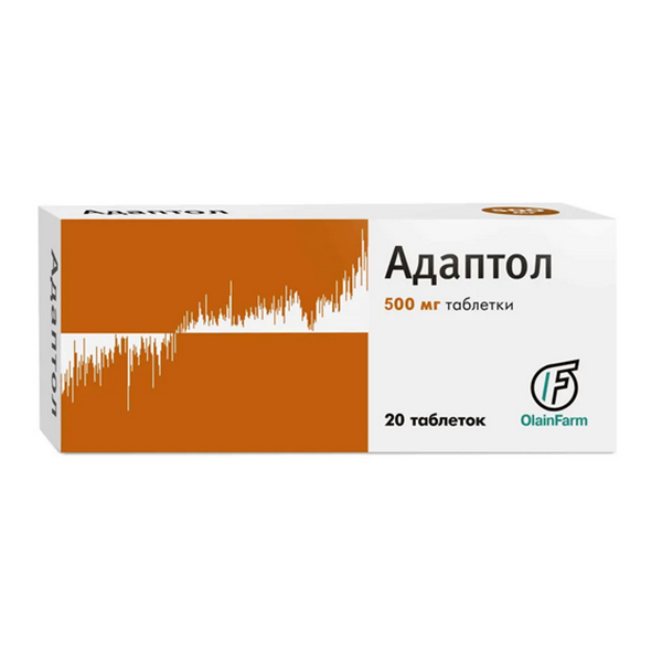 АДАПТОЛ таб 500мг 20 шт.