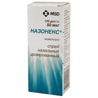 НАЗОНЕКС спрей назал. (фл.) 50мкг/доза 60доз