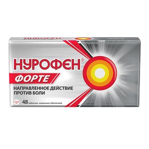 НУРОФЕН ФОРТЕ таб п/об 400мг n12