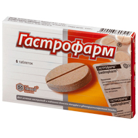 ГАСТРОФАРМ таб 6 шт.