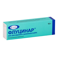 ФЛУЦИНАР мазь (туба) 0.025% 15г