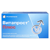ВИТАПРОСТ ПЛЮС супп. рект. 10 шт.