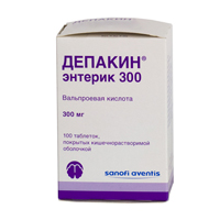 Депакин Энтерик 300