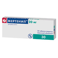 МЕРТЕНИЛ таб п/об 20мг 30 шт.