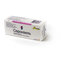СЕРОКВЕЛЬ таб п/об 200мг 60 шт.
