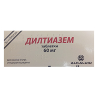 ДИЛТИАЗЕМ таб 60мг 30 шт.
