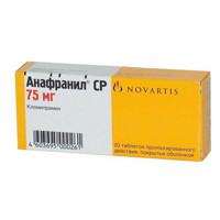 АНАФРАНИЛ СР таб п/об пролонг. 75мг 10 шт.