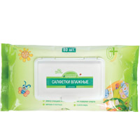 САЛФЕТКИ Памперино влажные 80 шт.