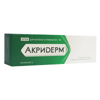 АКРИДЕРМ крем (туба) 30г