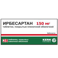 ИРБЕСАРТАН таб п/об 150мг 28 шт. ИРБЕСАРТАН таб п/об 150мг 28 шт.
