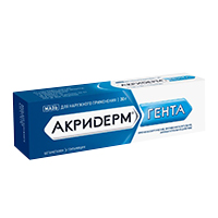 АКРИДЕРМ ГЕНТА мазь (туба) 30г