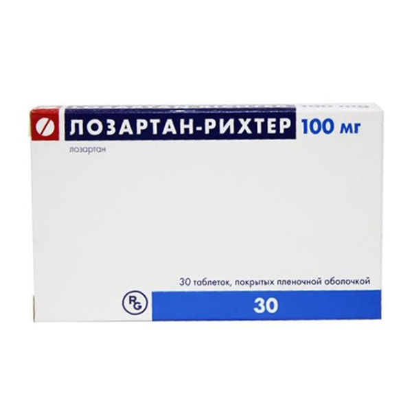 ЛОЗАРТАН-ГИДРОХЛОРТИАЗИД таб п/об 50мг+12.5мг 30 шт.