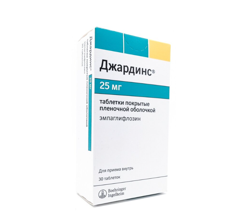 ДЖАРДИНС таб п/об 25мг 30 шт.