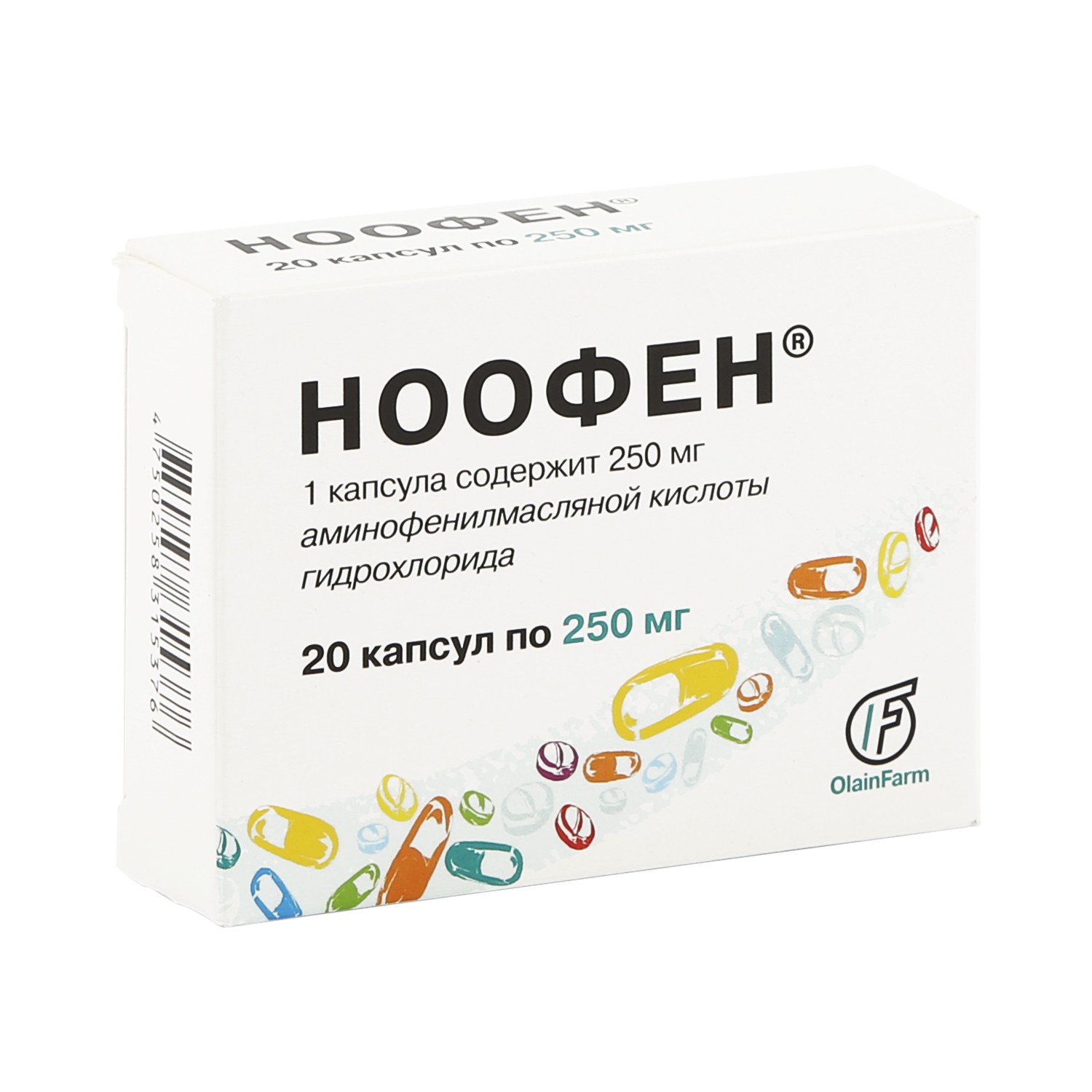 НООФЕН 500 24 шт. КАПС НООФЕН 500 24 шт. КАПС