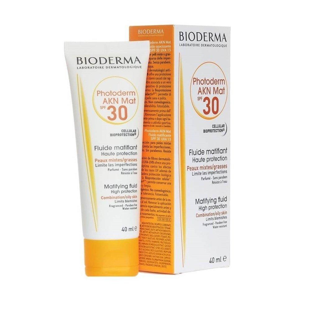 BIODERMA photoderm Akh mat солнцезащитный крем spf 30+ 40 мл BIODERMA photoderm Akh mat солнцезащитный крем spf 30+ 40 мл