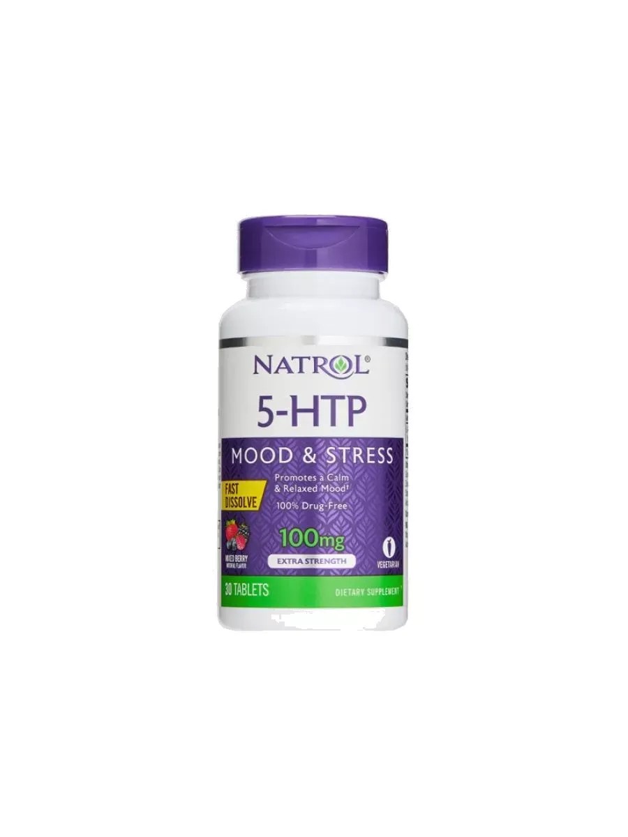 Natrol 5HTP 100мг №30табл Natrol 5HTP 100мг №30табл
