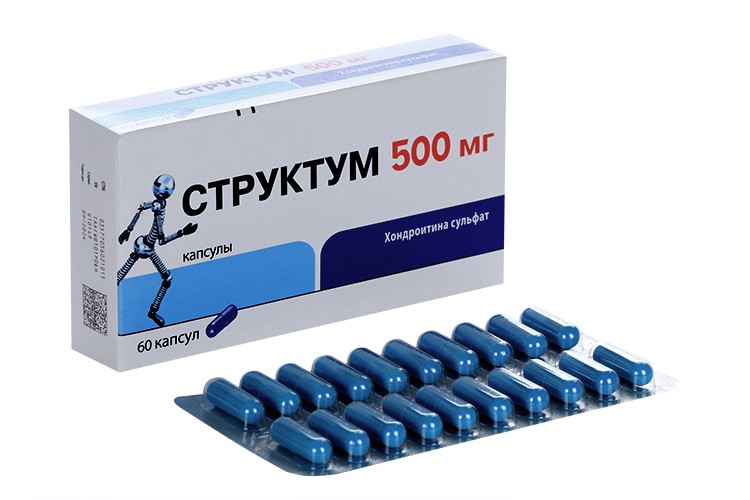 Структум 500 мг № 60, таблетки Структум 500 мг № 60, таблетки