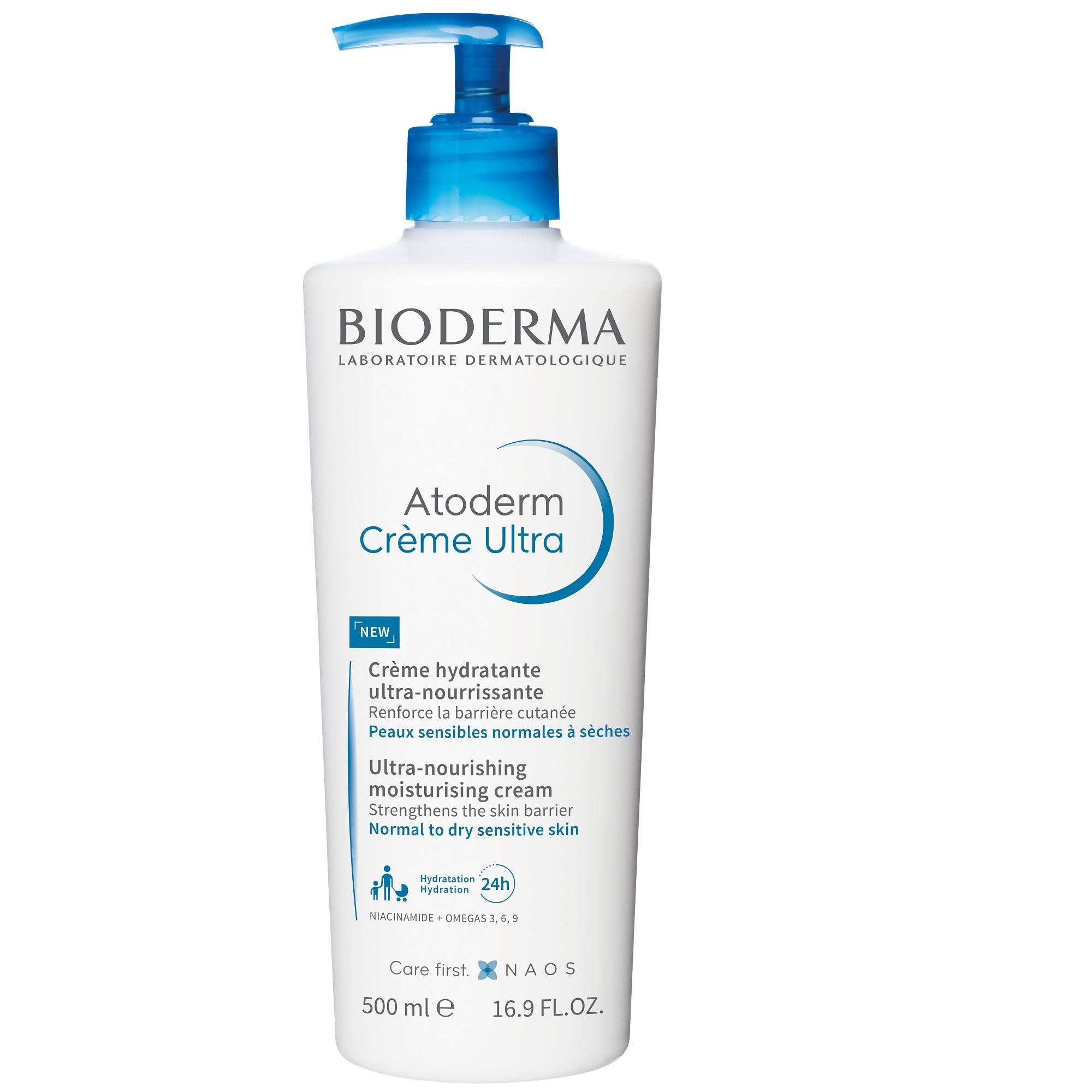 Bioderma Atoderm крем питательный д/сухой кожи 500мл Bioderma Atoderm крем питательный д/сухой кожи 500мл