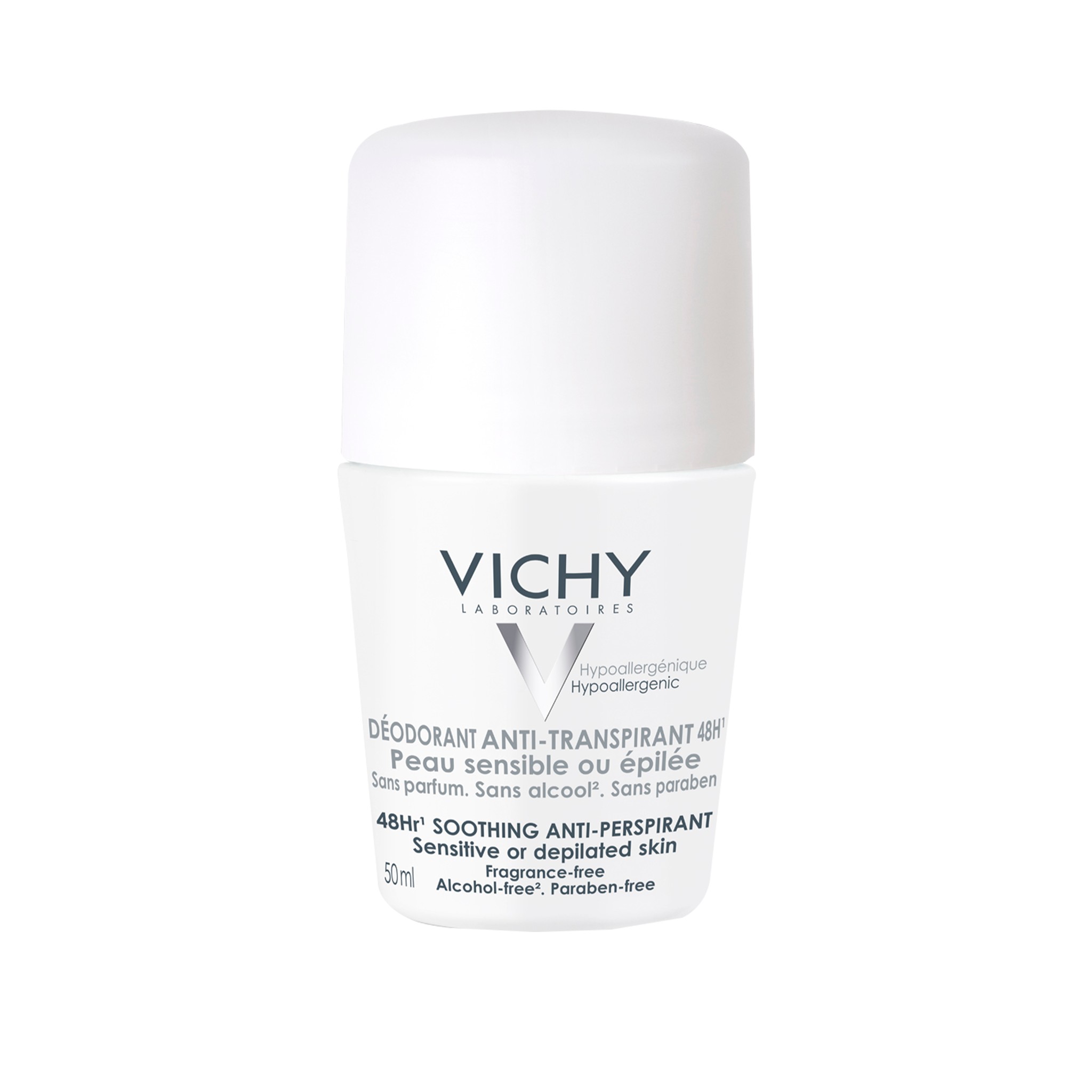 Vichy дезодорант шариковый для чувствительной кожи 48 часов,50мл Vichy дезодорант шариковый для чувствительной кожи 48 часов,50мл