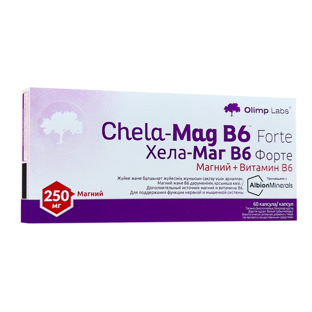 ХЕЛА-МАГ В6 ФОРТЕ 60 шт. КАПС ХЕЛА-МАГ В6 ФОРТЕ 60 шт. КАПС