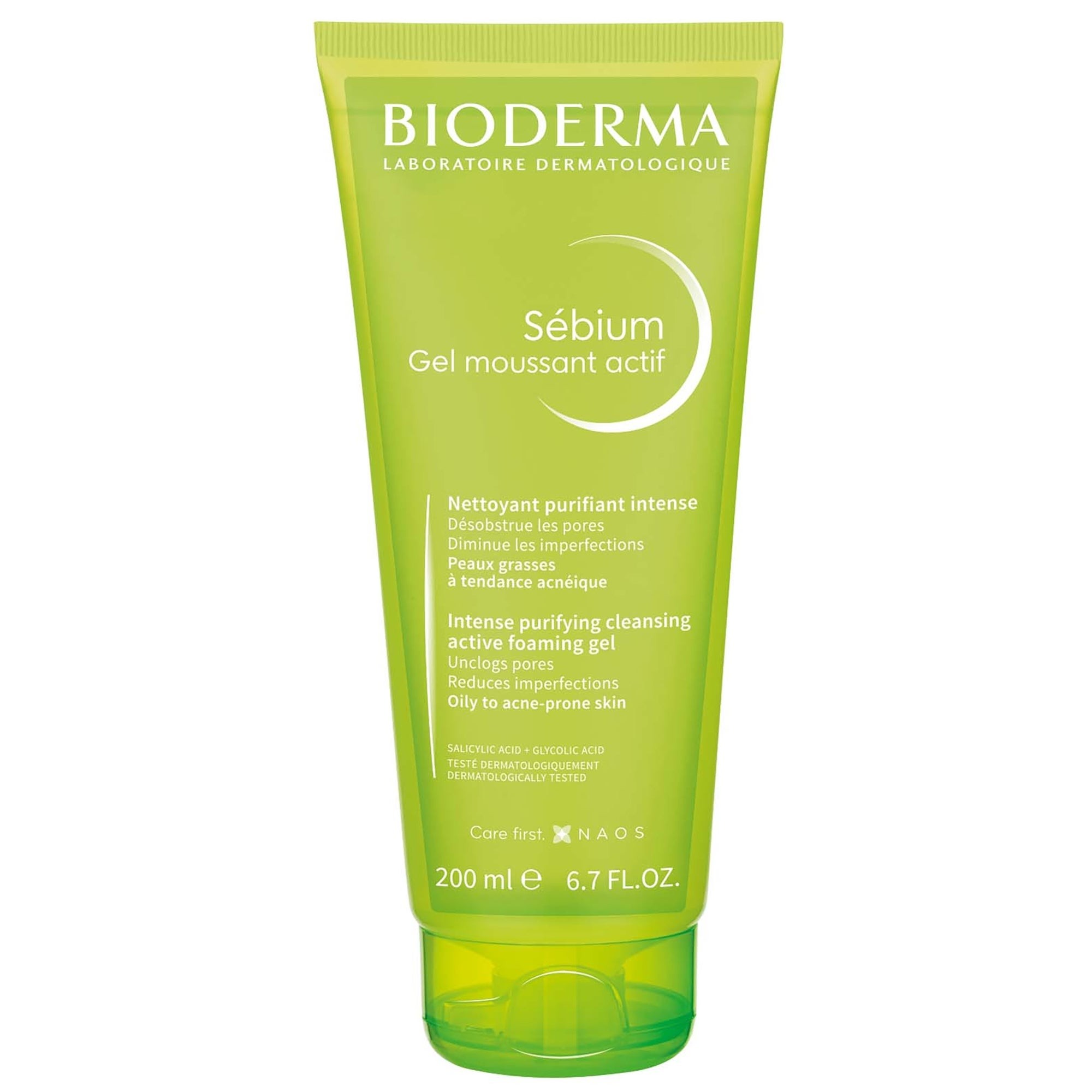 Bioderma Sebium гель для умывания Актив 200мл Bioderma Sebium гель для умывания Актив 200мл