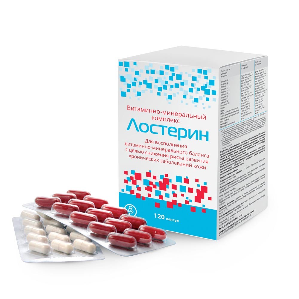 ЛОСТЕРИН 120 шт. КАПС ЛОСТЕРИН 120 шт. КАПС