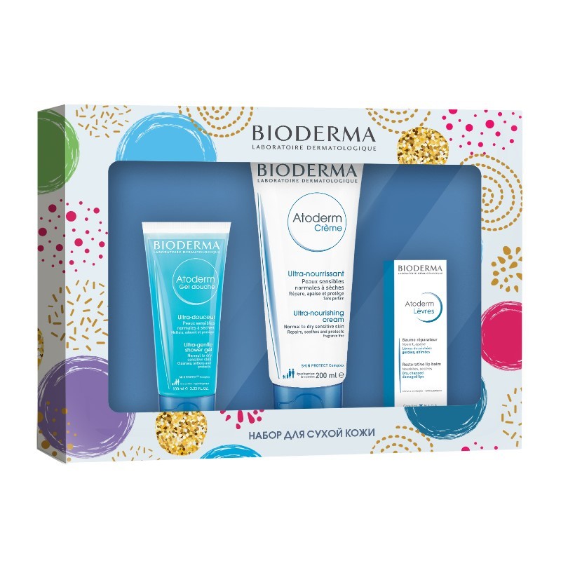 Bioderma Hydrabio Atoderm Новогодний набор /449348/ Bioderma Hydrabio Atoderm Новогодний набор /449348/