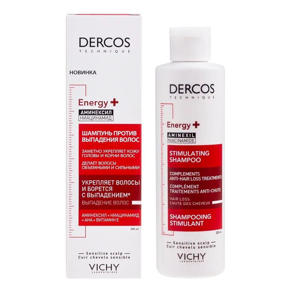 Vichy деркос enegy+ аминексил ниацинамид шампунь против выпадения волос 200 мл. Vichy деркос enegy+ аминексил ниацинамид шампунь против выпадения волос 200 мл.
