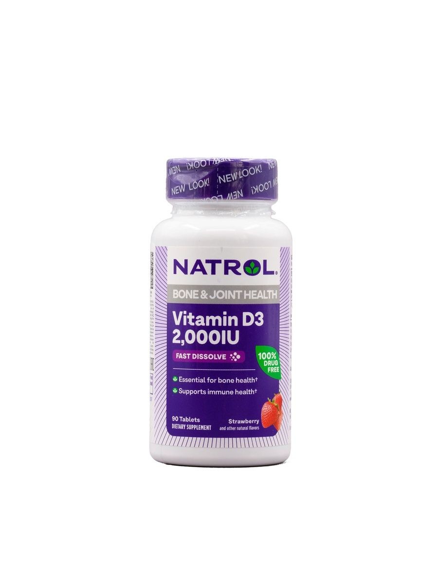 Natrol Вит Д32000МЕ №60 быстро раств.табл Natrol Вит Д32000МЕ №60 быстро раств.табл