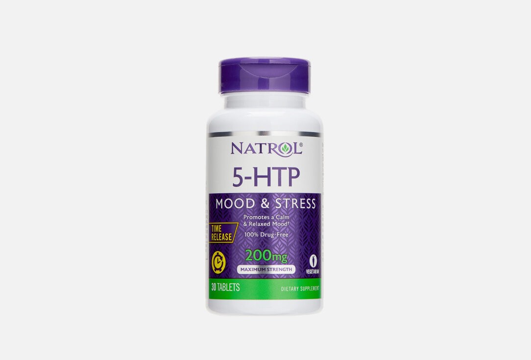 Natrol 5-гидрокситриптофан 50 мг № 30 капс. Natrol 5-гидрокситриптофан 50 мг № 30 капс.