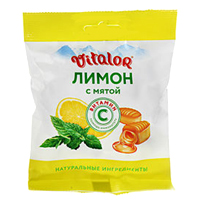 Виталор карамель леденцовая Шиповник с вит. С 60г