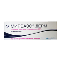 МИРВАЗО ДЕРМ гель (туба) 0.5% 30г