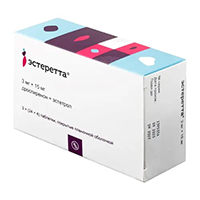 ЭСТЕРЕТТА таб п/об 3мг + 15мг 84 шт.